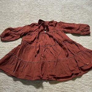 Coco au Lait Girls Micro Corduroy Dress size 4